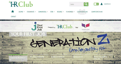 Desktop Screenshot of hr-club.ro